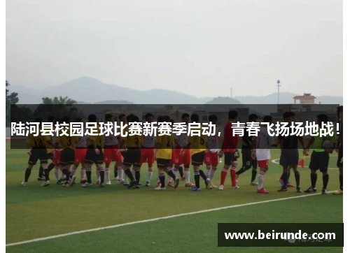 陆河县校园足球比赛新赛季启动，青春飞扬场地战！